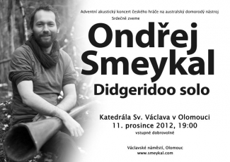 11.12.2012 Akustický koncert Ondry Smeykala v olomoucké katedrále