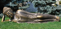 Buddha spící
