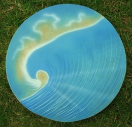 E-SHOP - Galerie prodaných  | Ocean drum malovaný